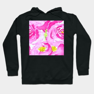 Roses watercolor Hoodie